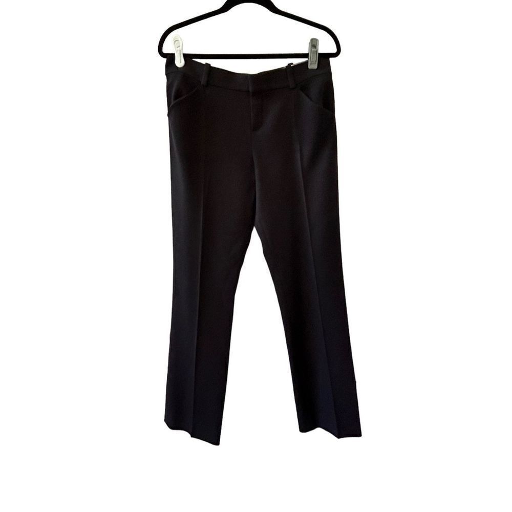Chloe Virgin Wool Blend Lined Flat Front Women’s Black Size 42